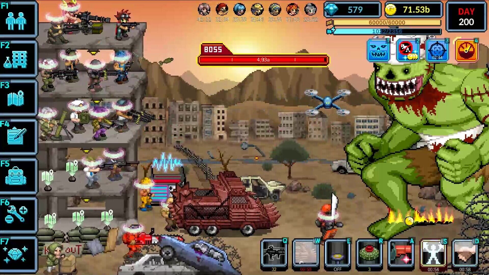 200 Days Zombie Apocalypse - Screenshot