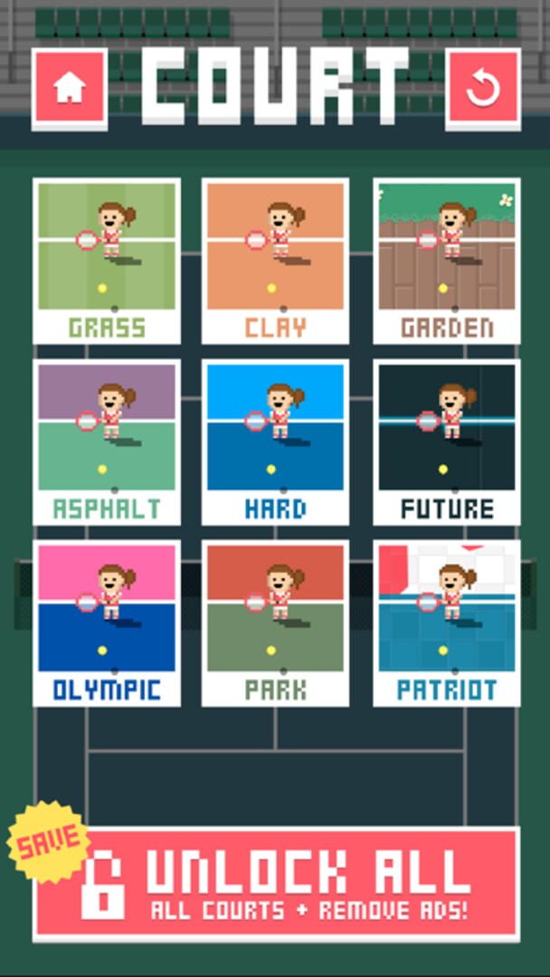 Tiny Tennis - Screenshot