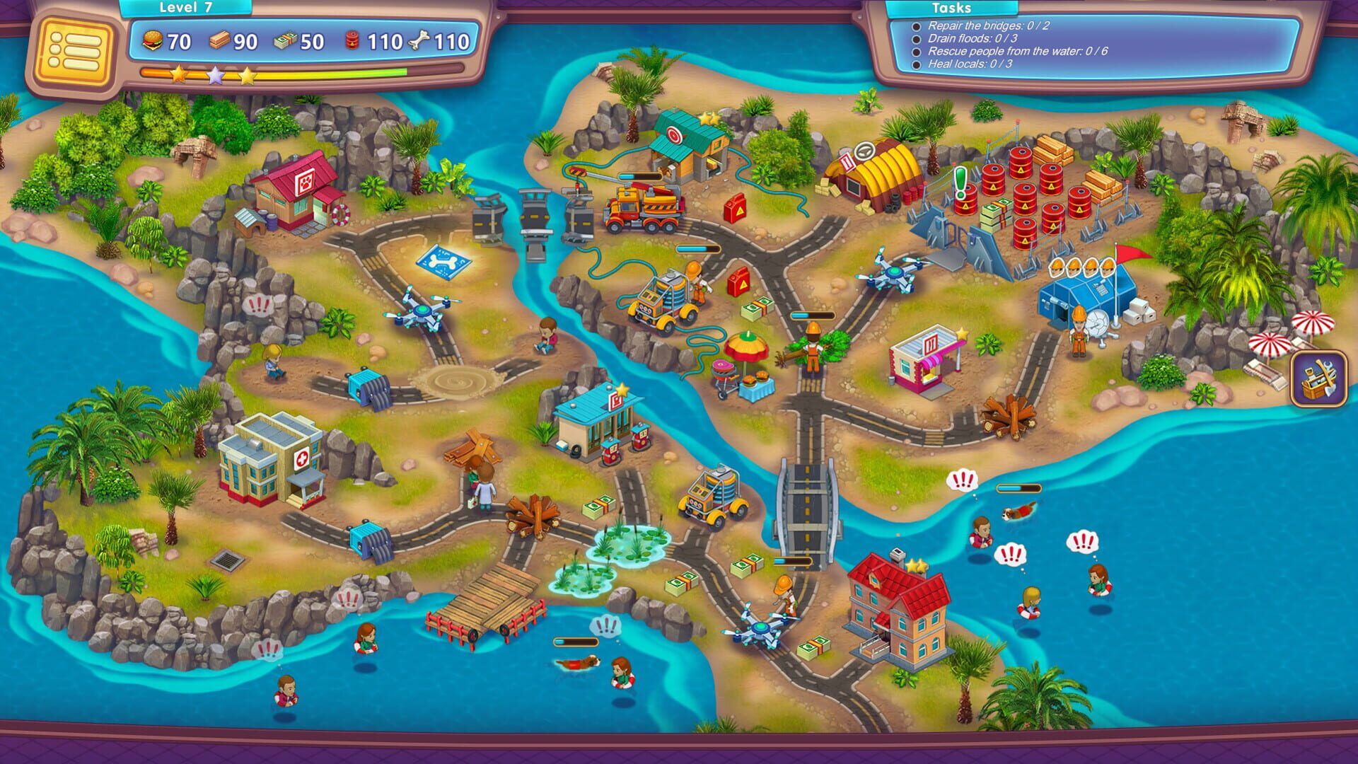 Rescue Team: Magnetic Storm - Screenshot