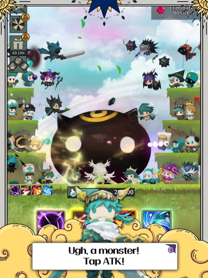 Tap Dragon: Little Knight Luna - Screenshot