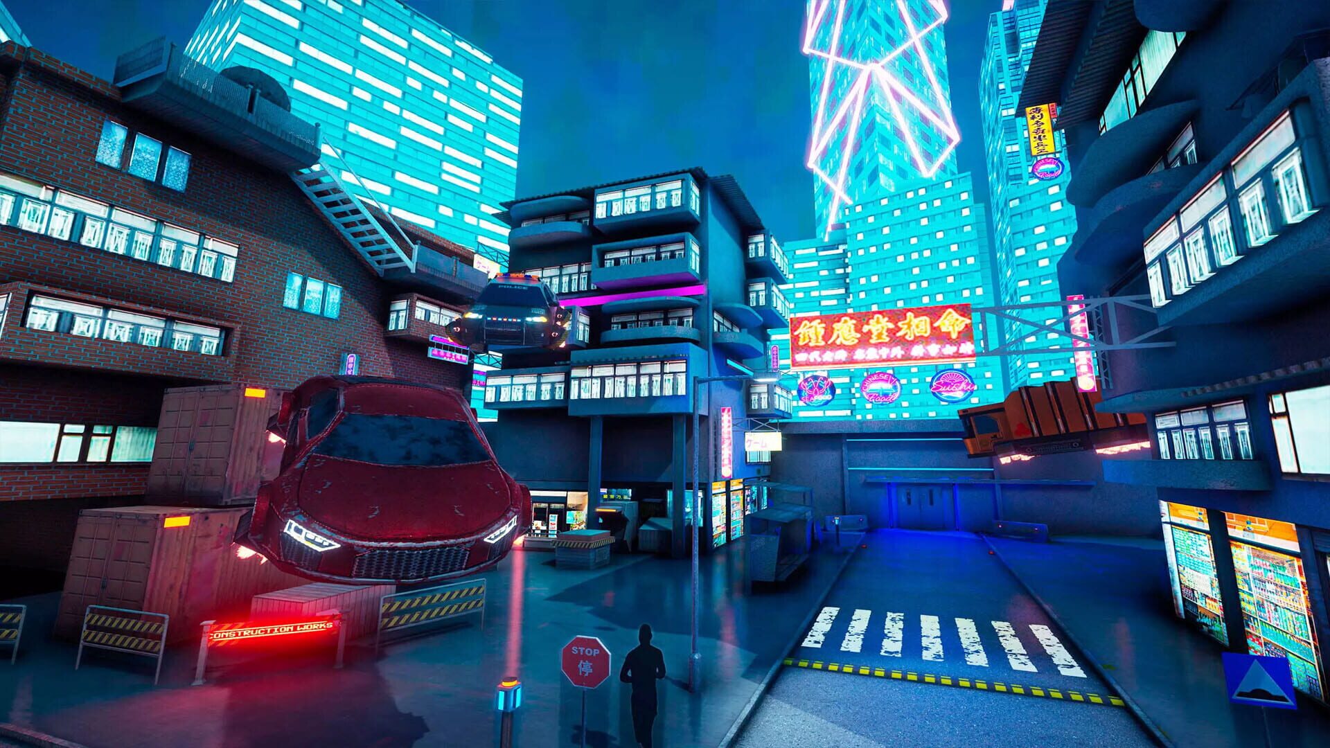 Drift Long Racing: CyberCity - Screenshot