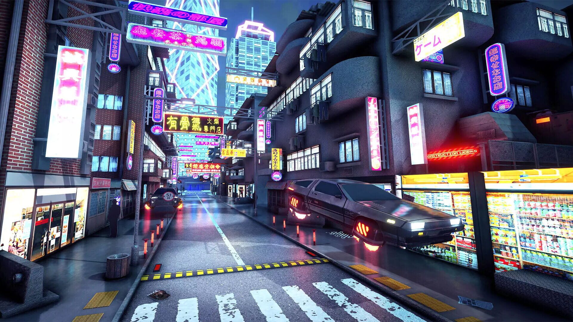 Drift Long Racing: CyberCity - Screenshot