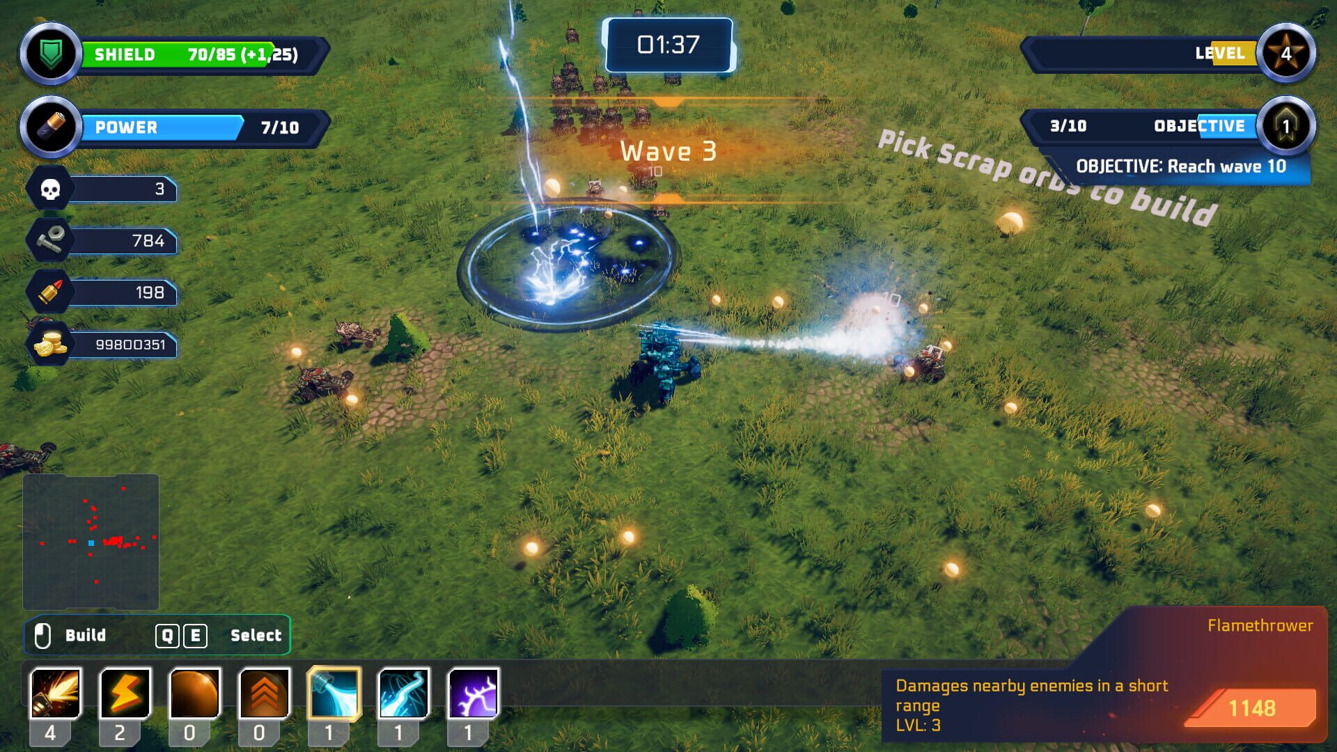 Halftime Builders - Screenshot