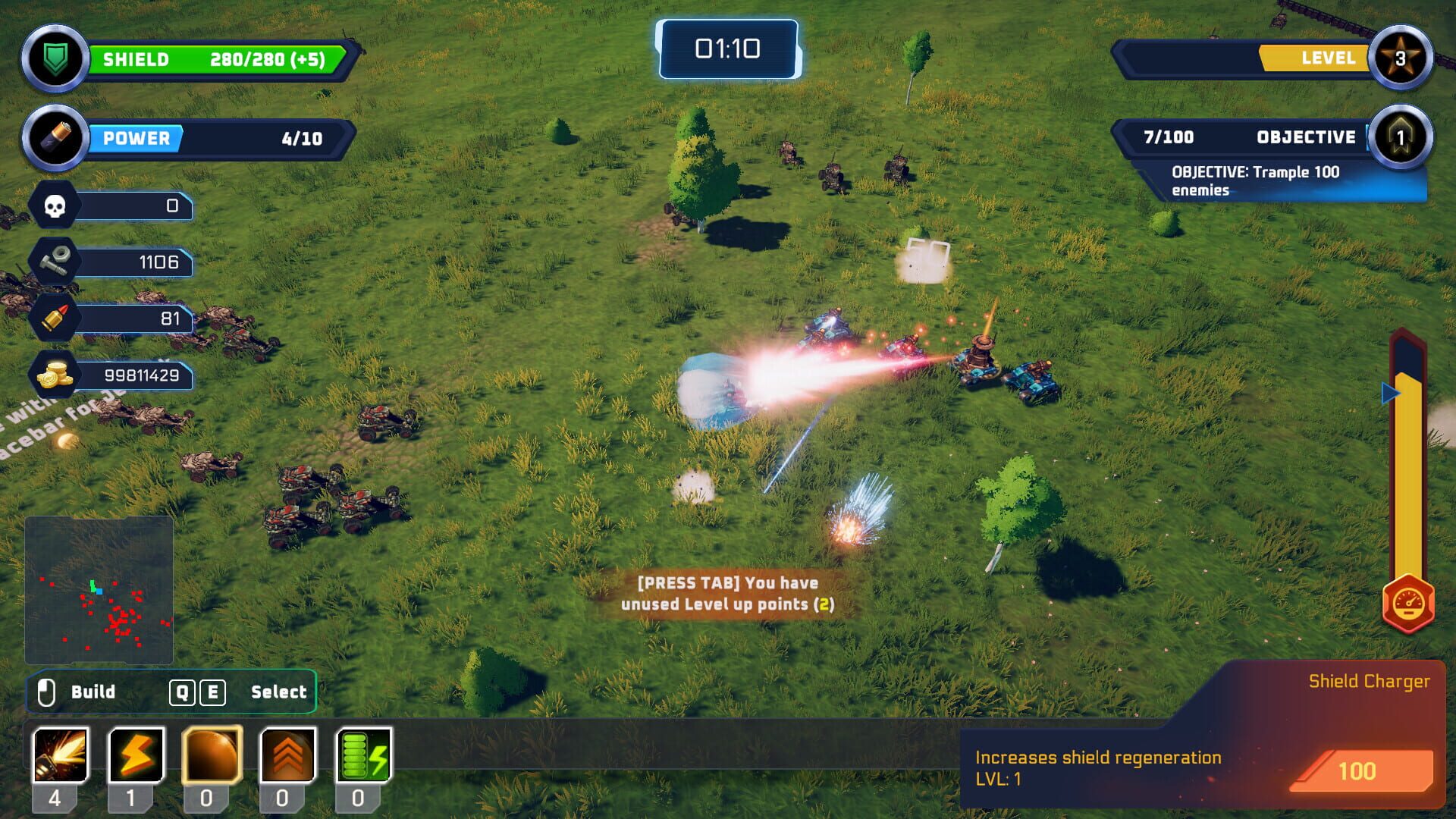 Halftime Builders - Screenshot