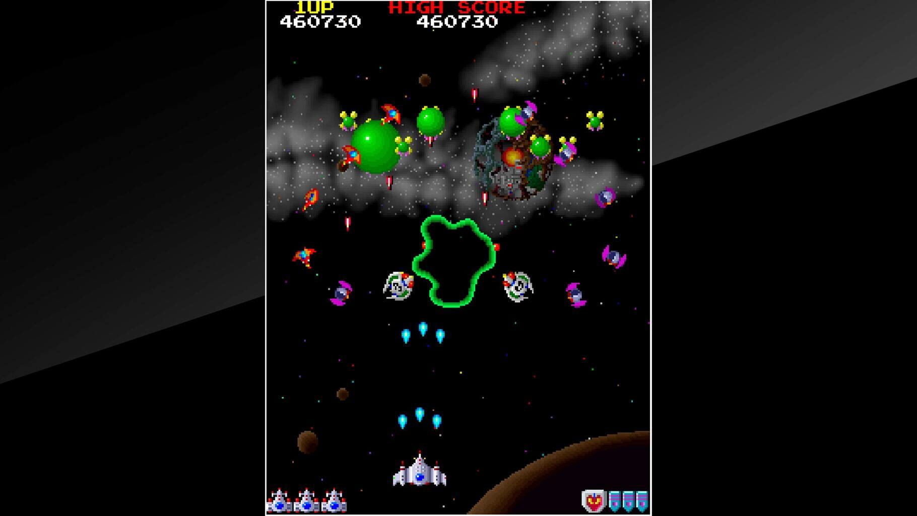 Captura de pantalla - Arcade Archives: Galaga '88