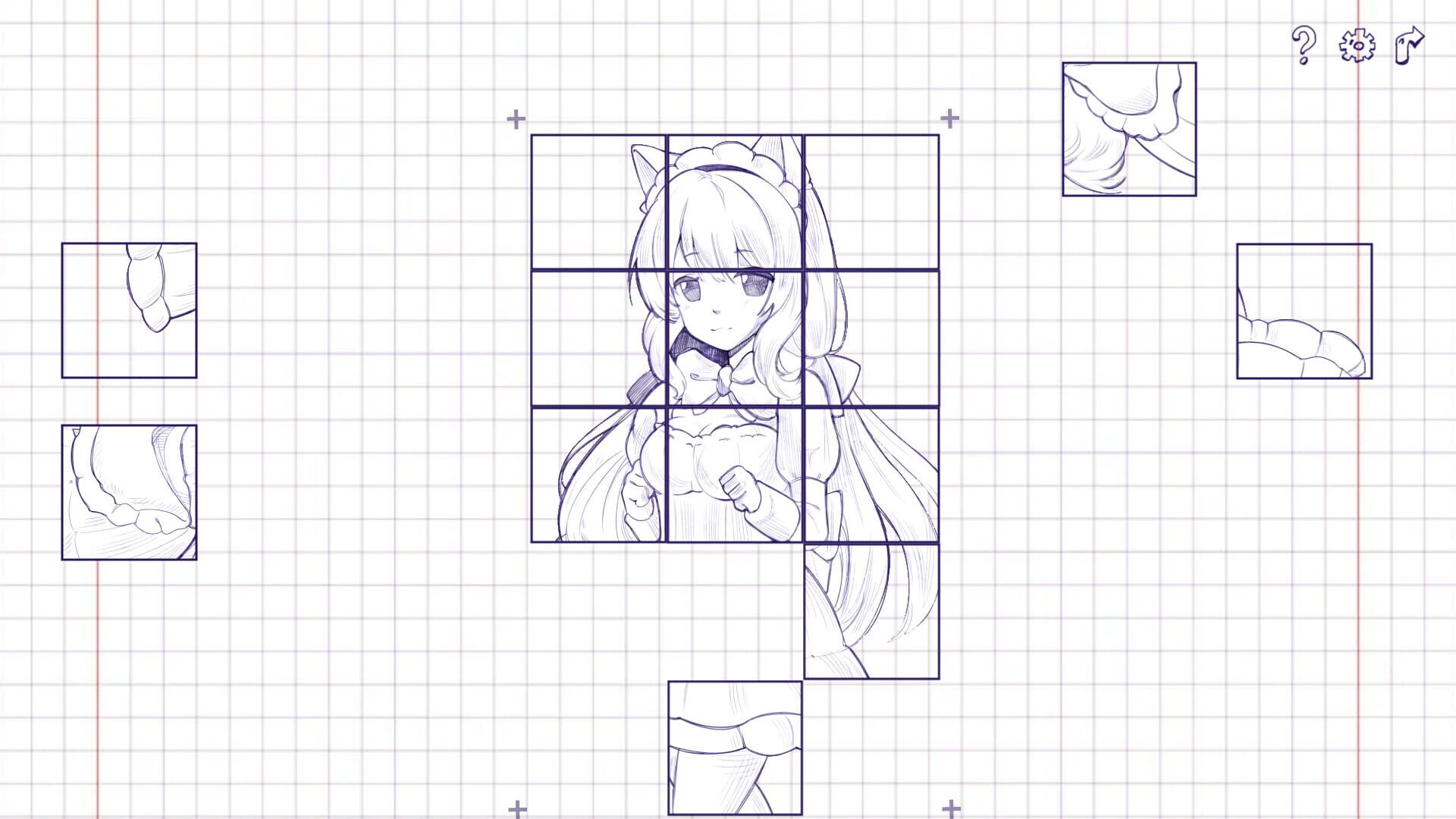 Ink Neko Maid - Screenshot