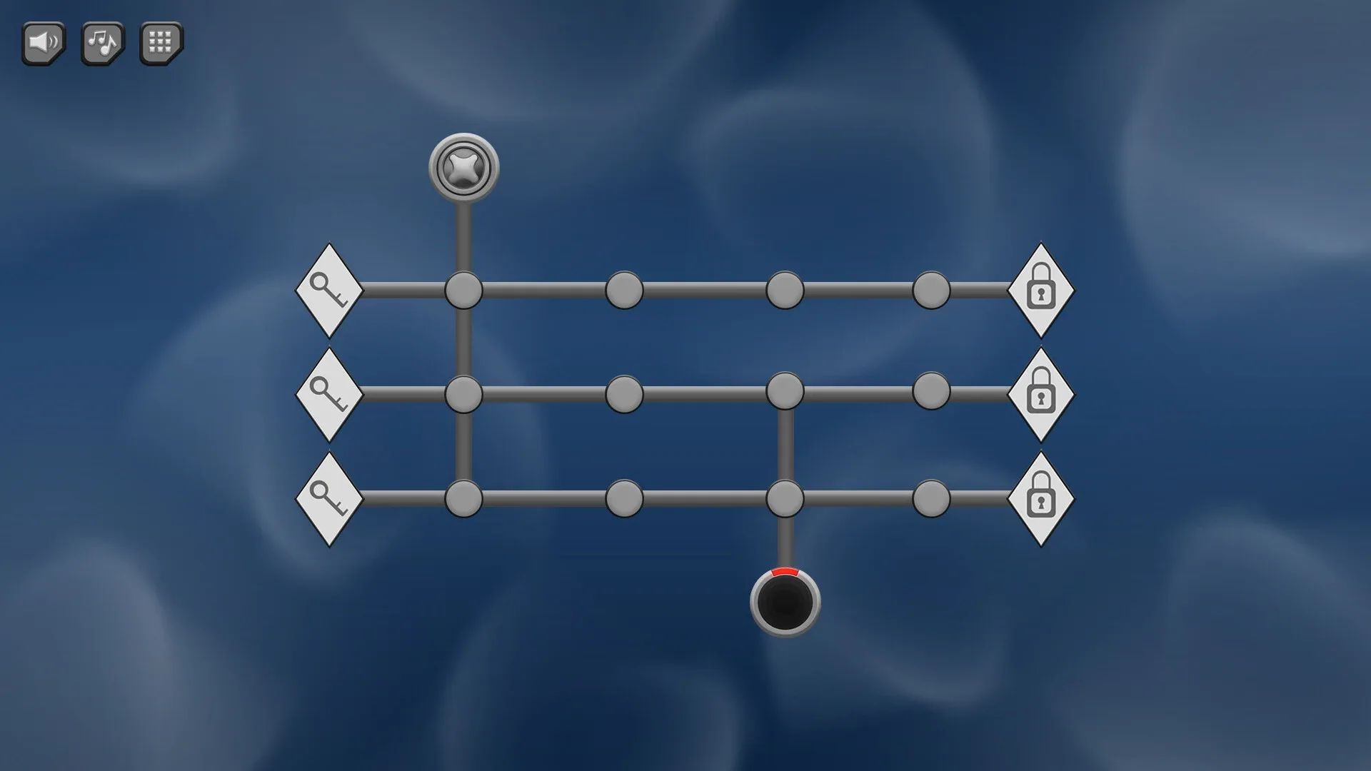 Two Portals: A Gemstone Puzzle Game