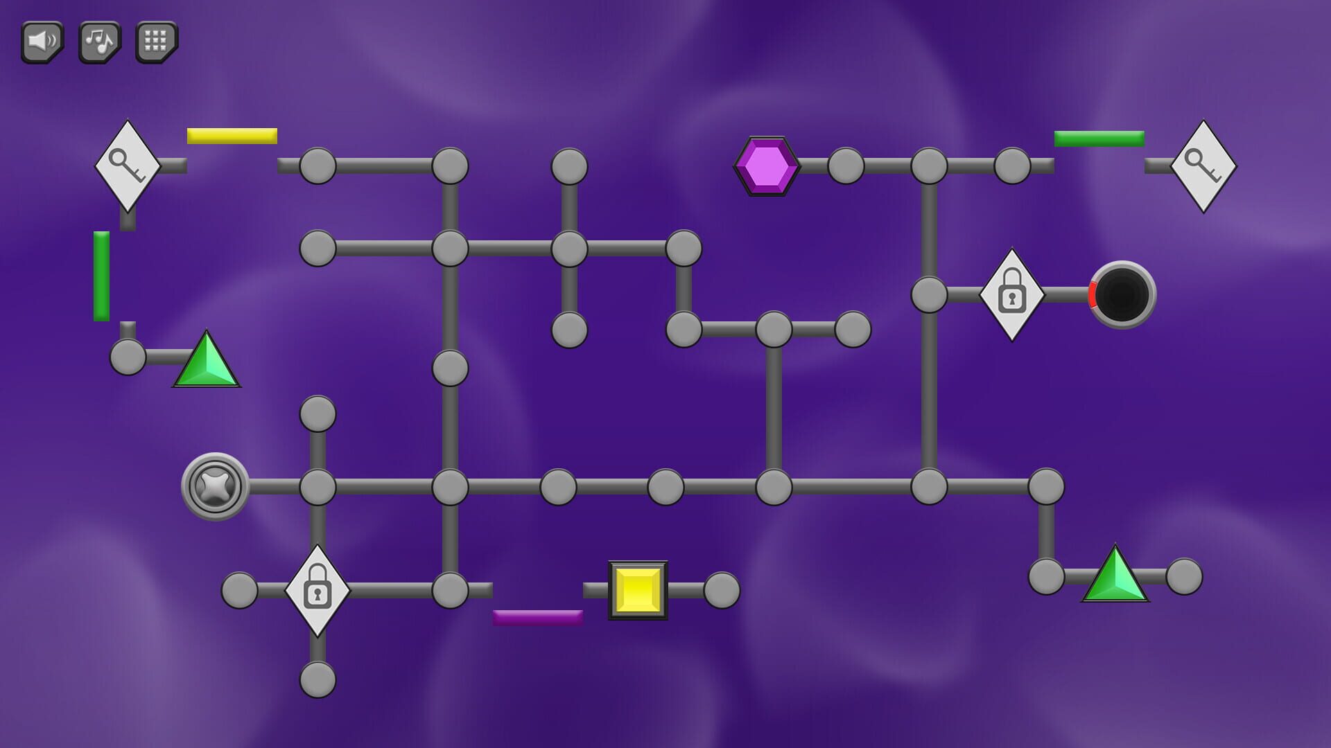 Two Portals: A Gemstone Puzzle Game - Screenshot