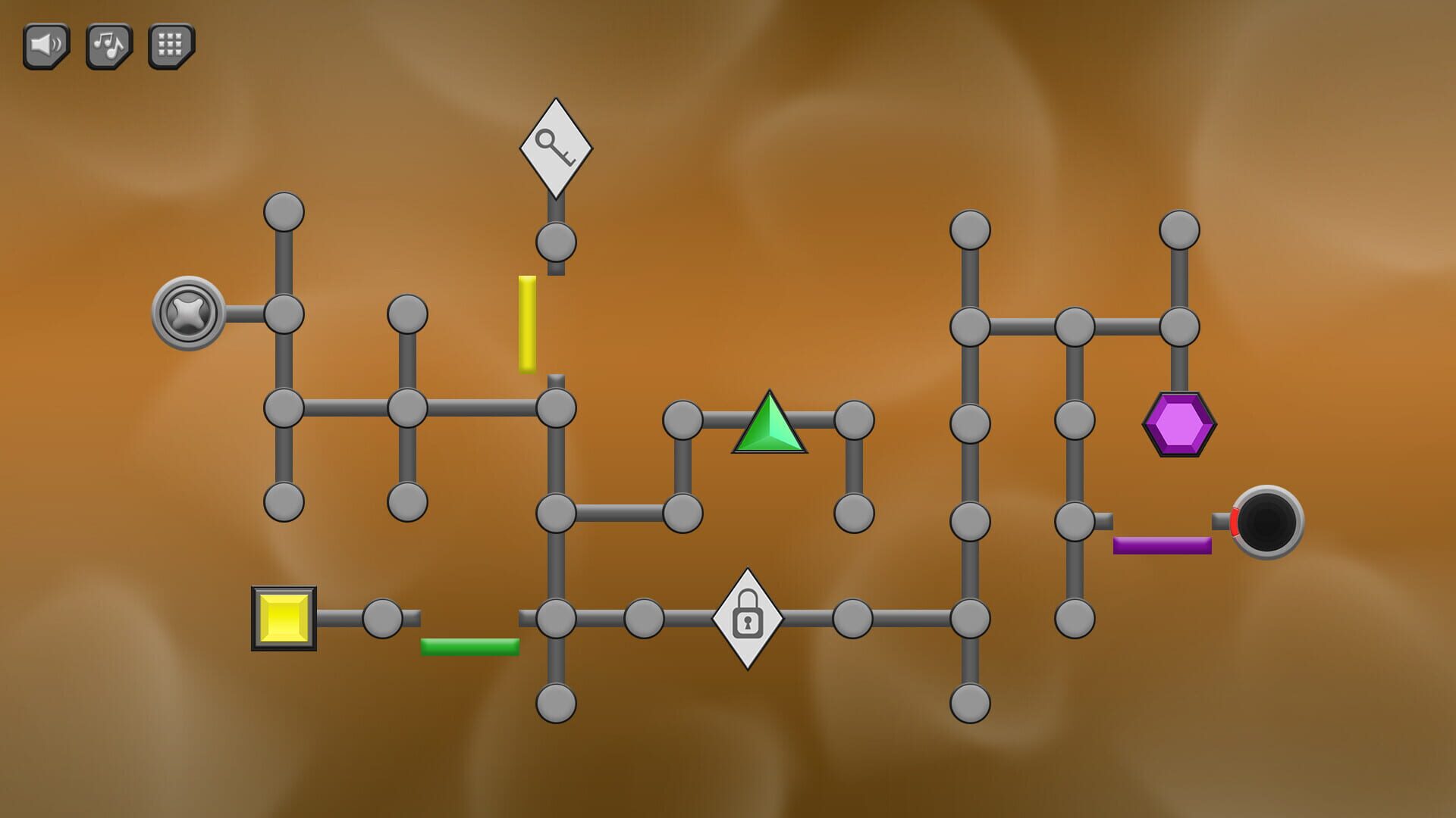 Two Portals: A Gemstone Puzzle Game - Screenshot