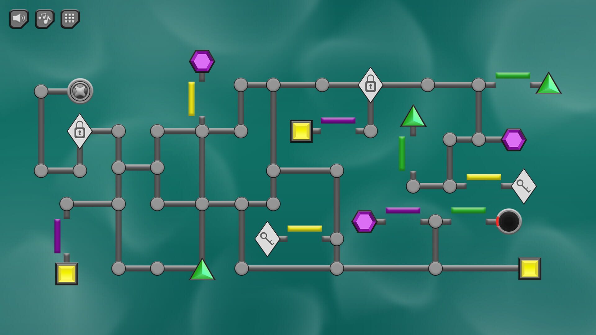 Two Portals: A Gemstone Puzzle Game - Screenshot