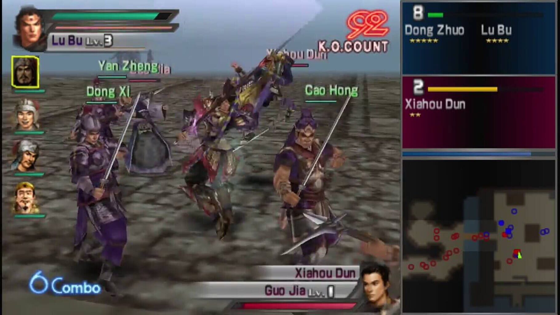 Captura de pantalla - Dynasty Warriors