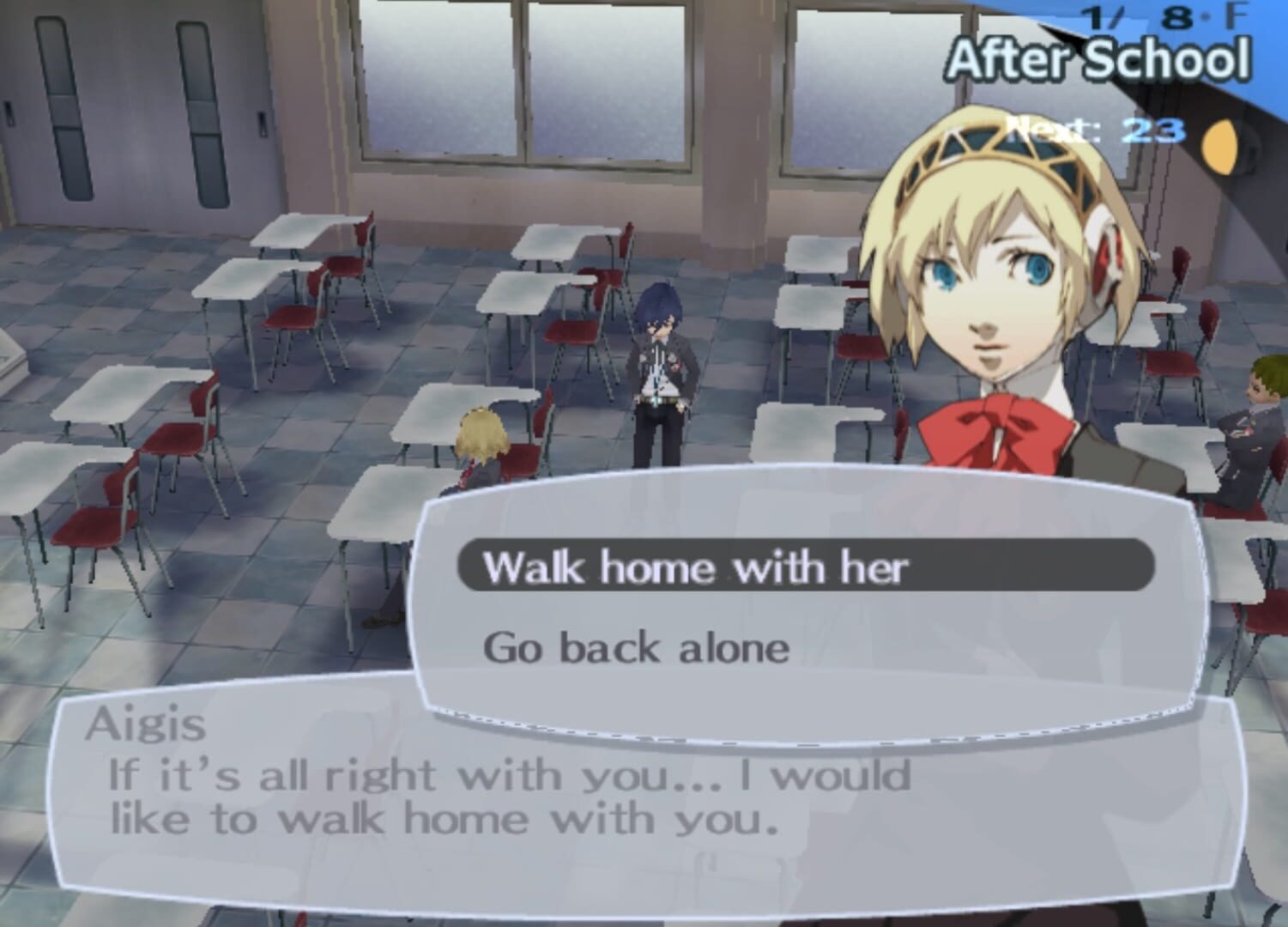 Captura de pantalla - Persona 3: The Journey