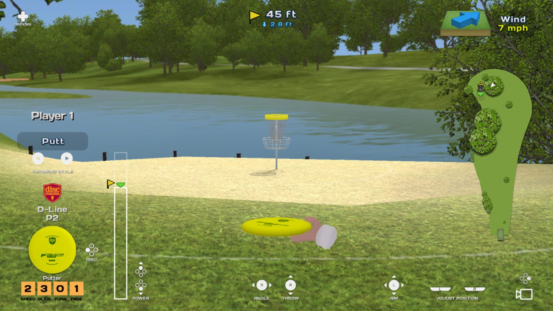 Captura de pantalla - True Disc Golf