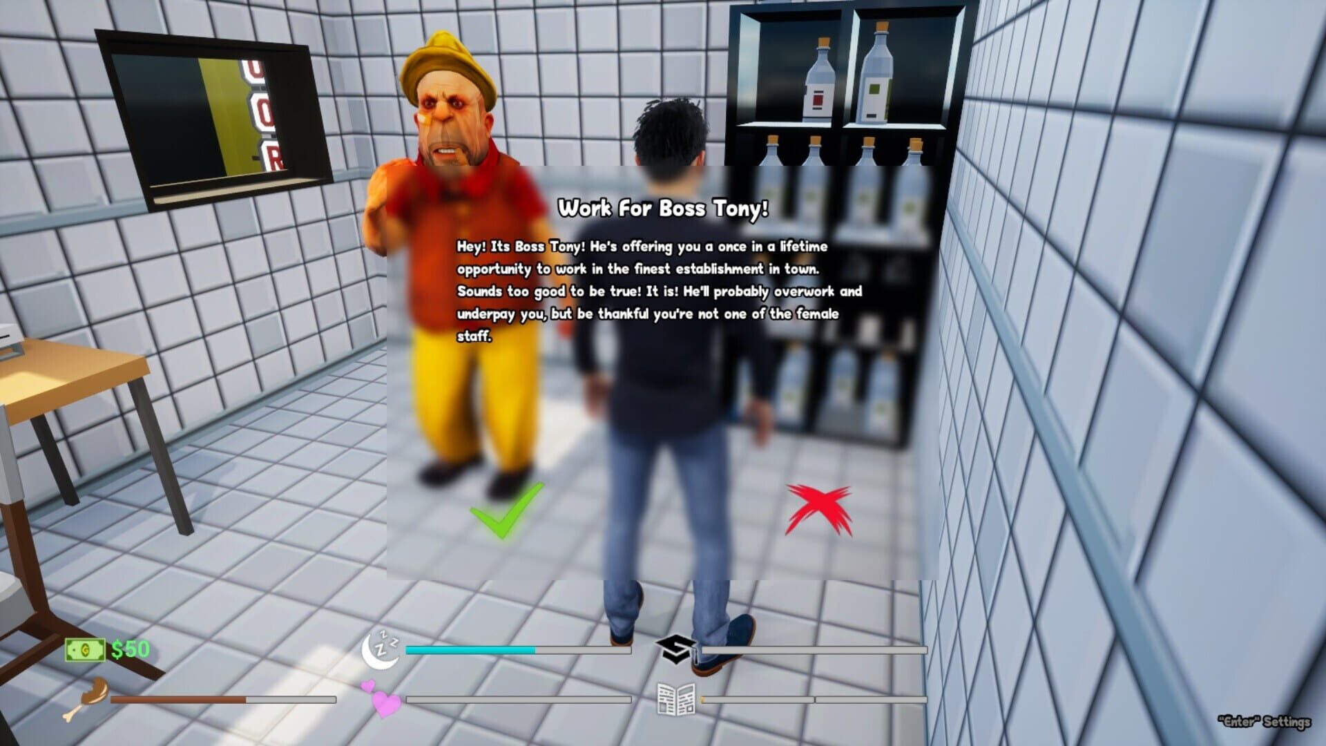 Millennial Simulator - Screenshot
