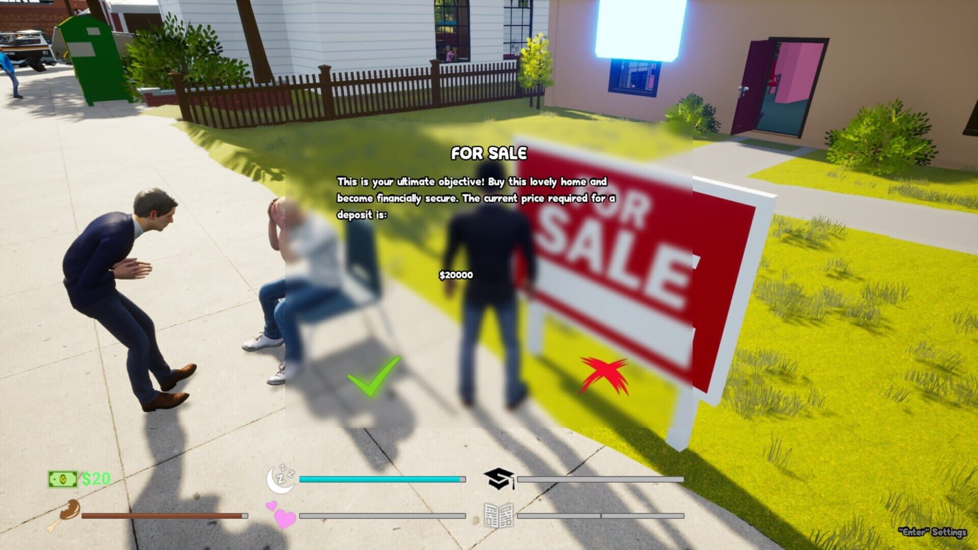 Millennial Simulator - Screenshot