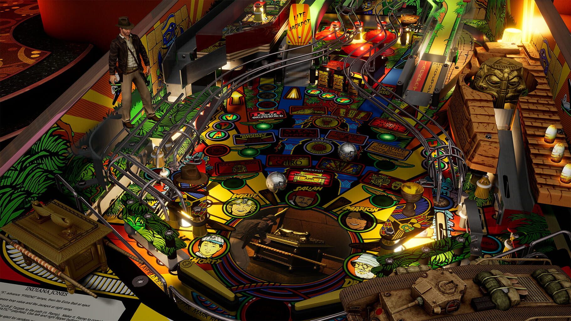 Captura de pantalla - Pinball FX: Indiana Jones - The Pinball Adventure