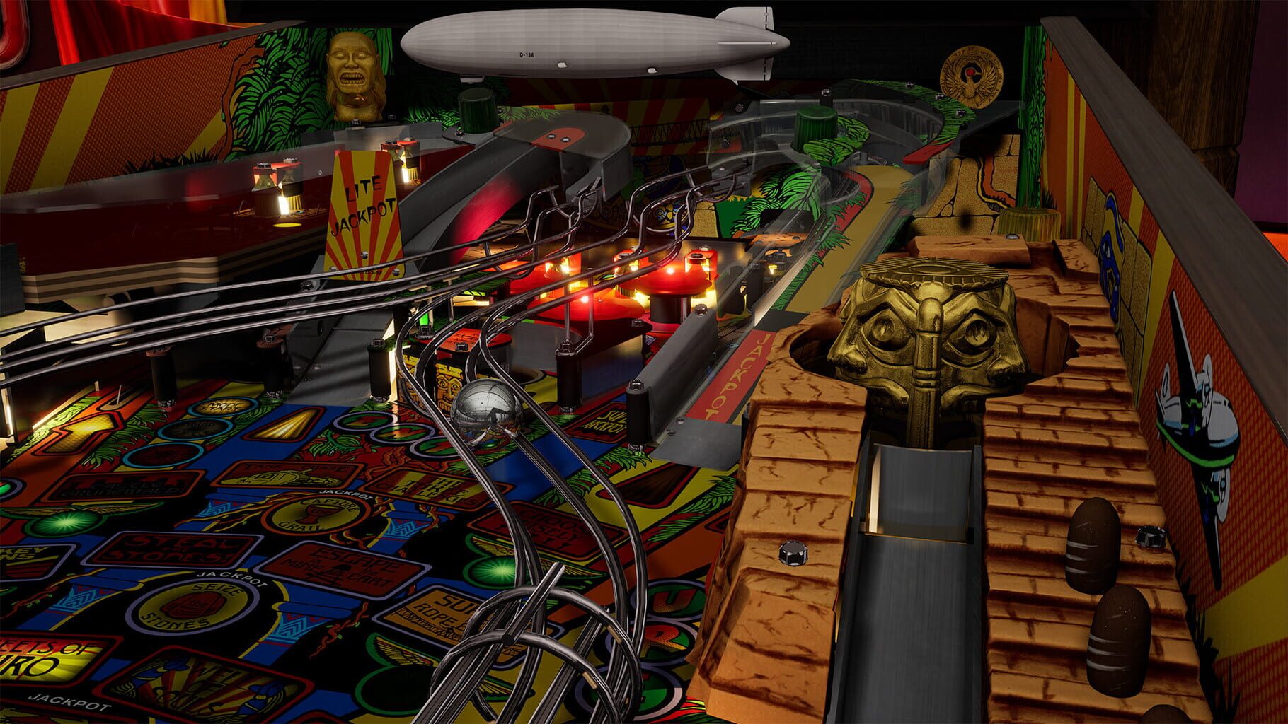 Captura de pantalla - Pinball FX: Indiana Jones - The Pinball Adventure