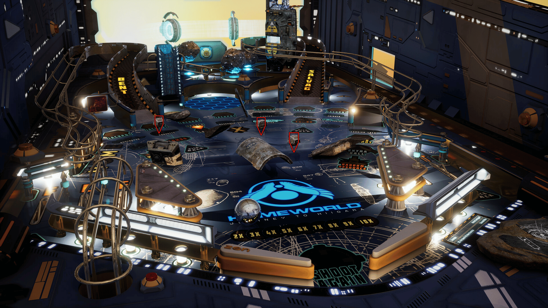 Pinball FX: Homeworld - Journey to Hiigara Pinball screenshot