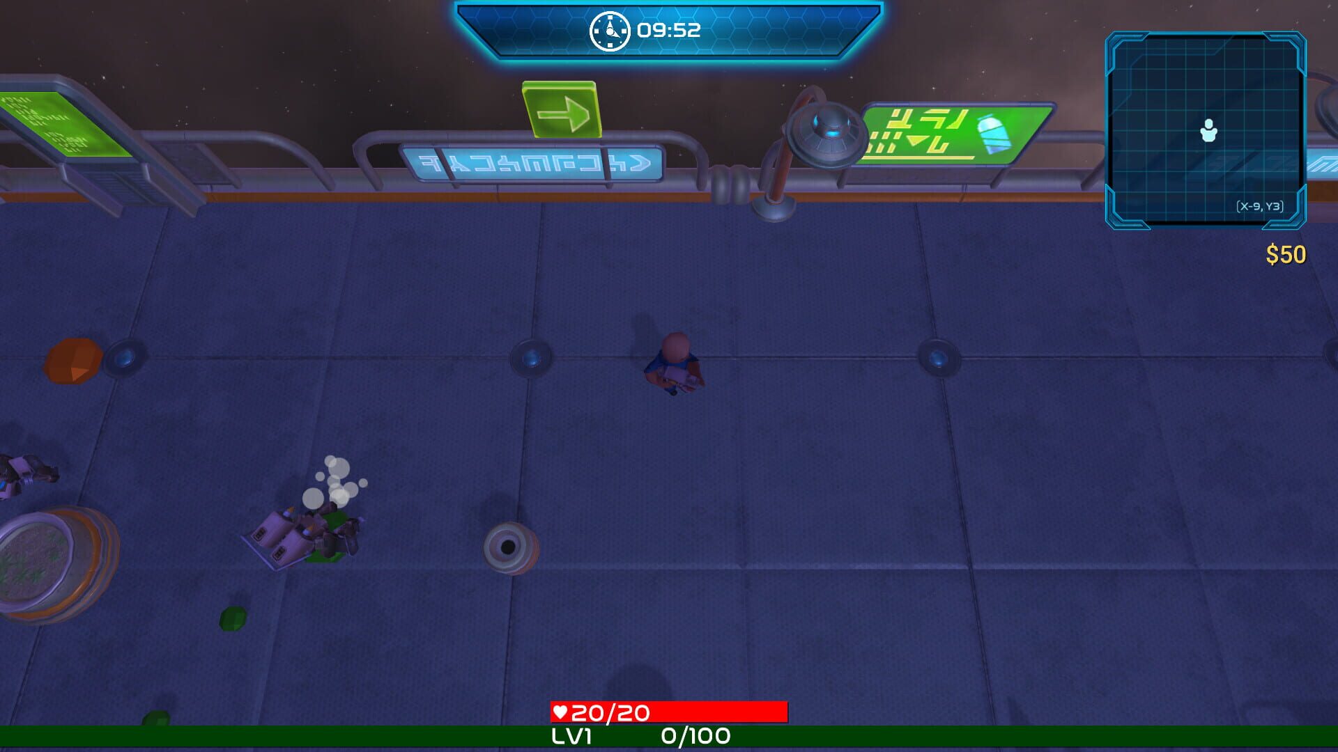Space Sergeant Survivors - Screenshot