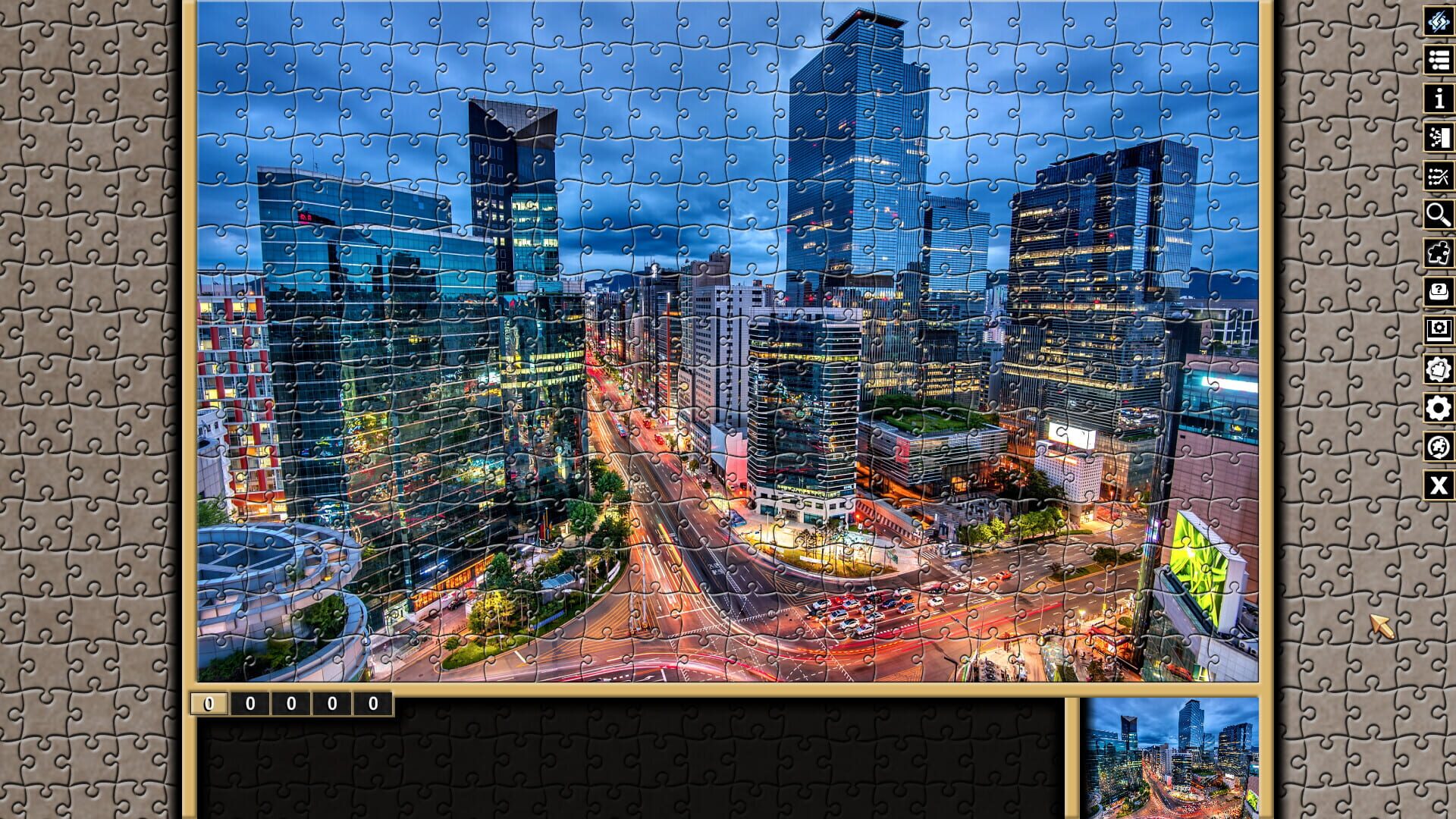 Pixel Puzzles Traditional Jigsaws Pack: Korea - Screenshot