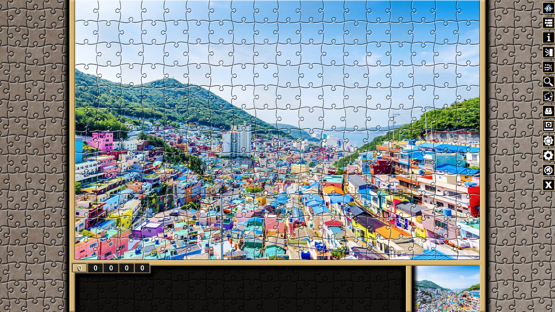 Pixel Puzzles Traditional Jigsaws Pack: Korea - Screenshot