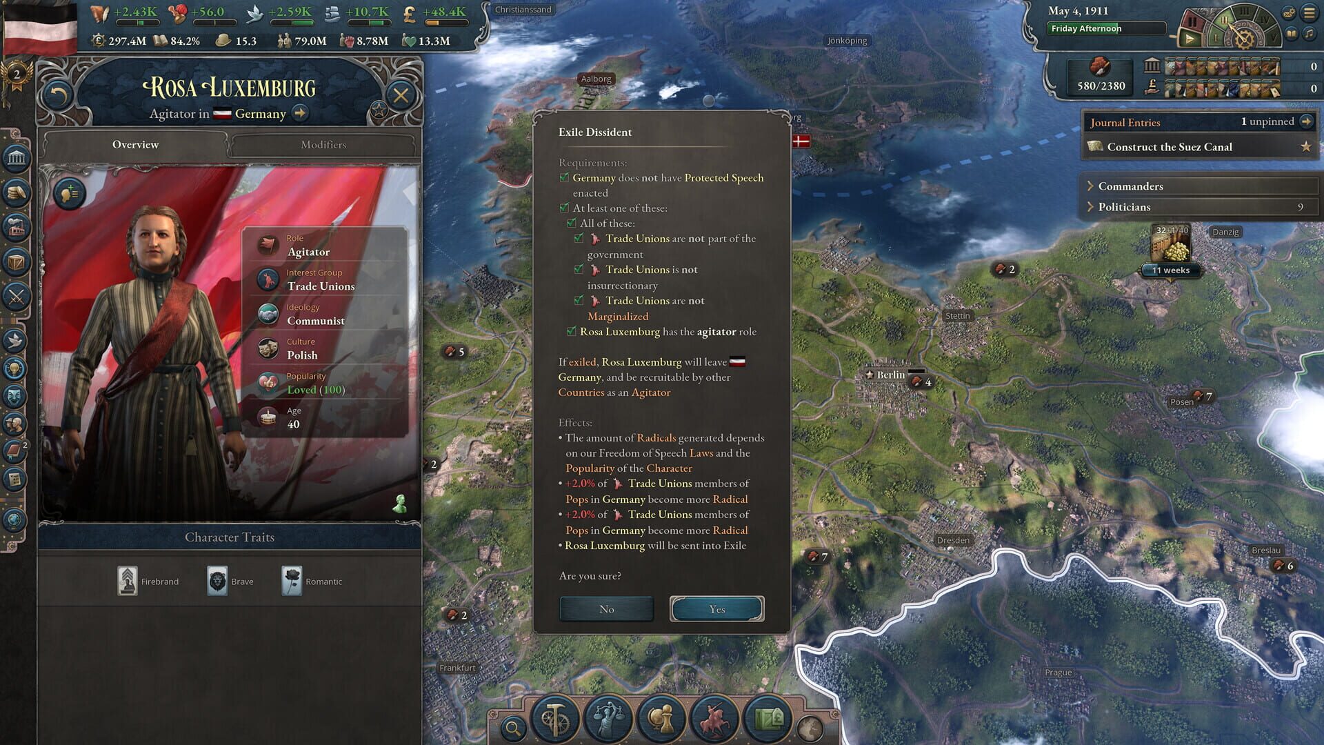 Victoria 3: Voice of the People - Screenshot