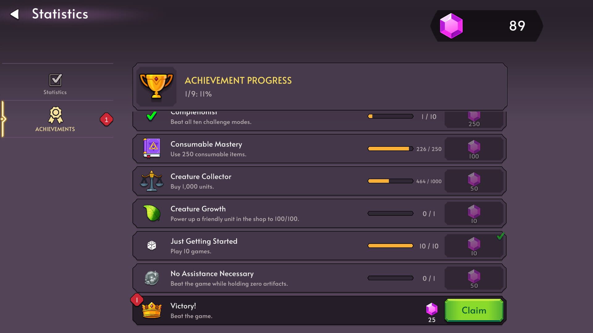 Champion's Chalice - Screenshot