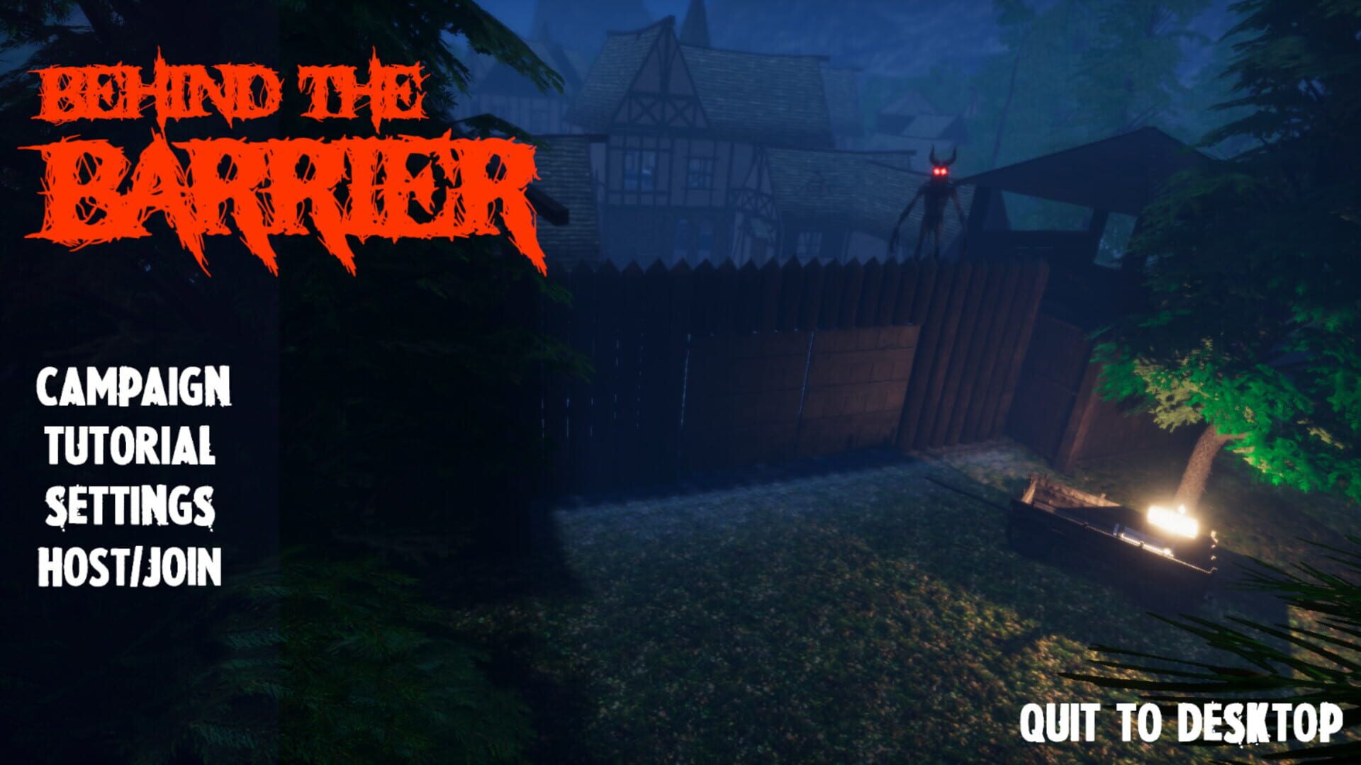 Behind the Barrier - Screenshot