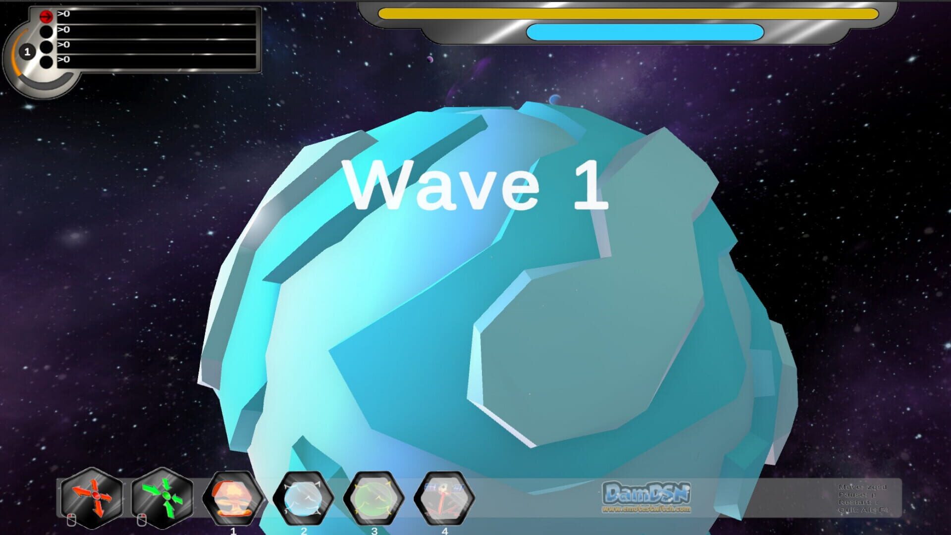Marbles in Space - Screenshot