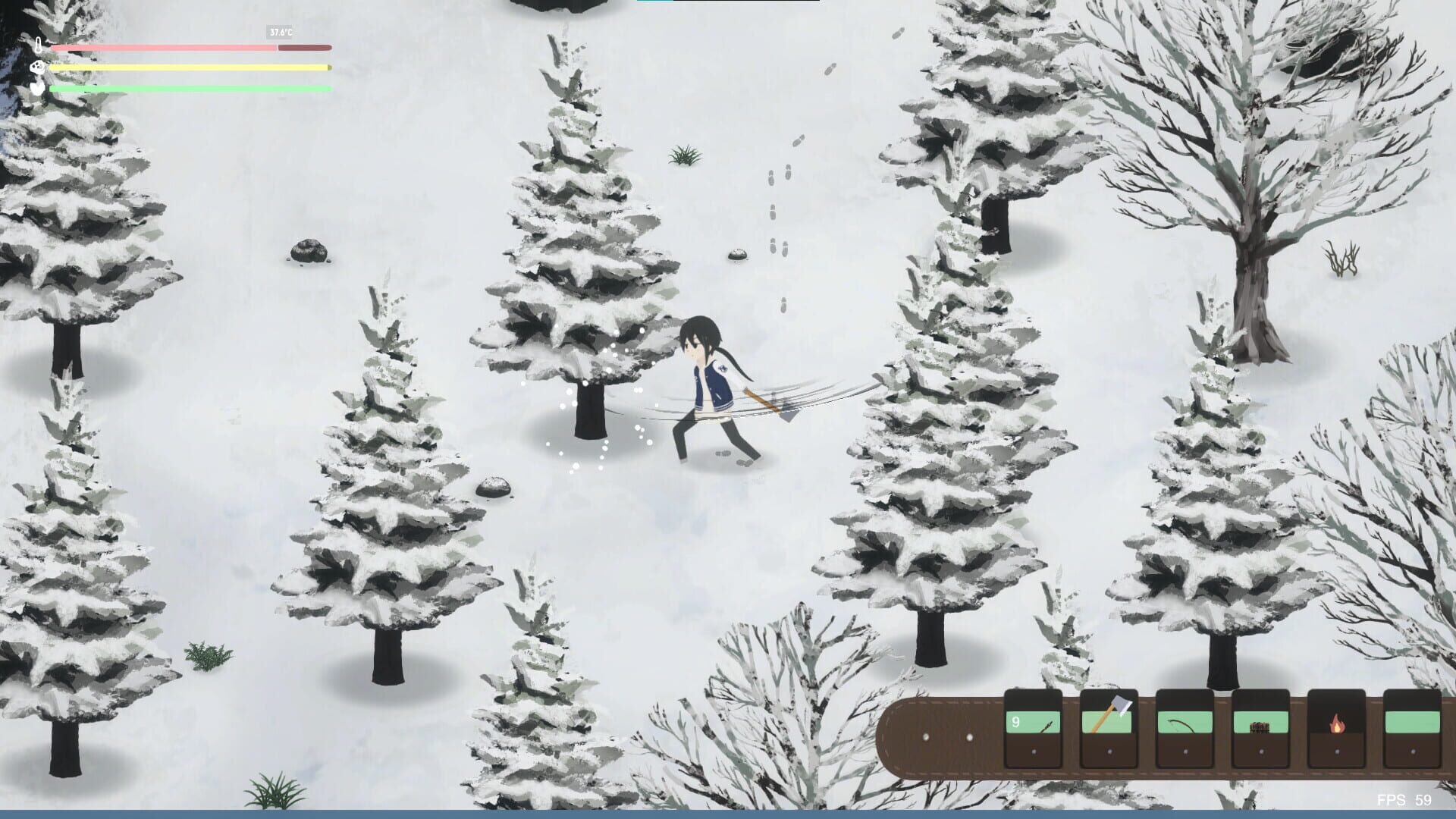 Survival in Snow - Screenshot