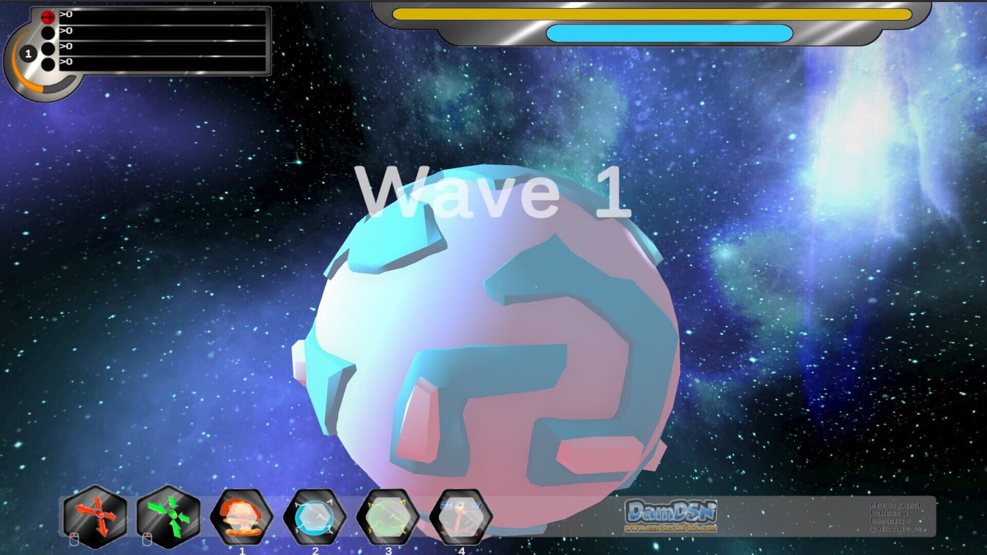 Marbles in Space - Screenshot
