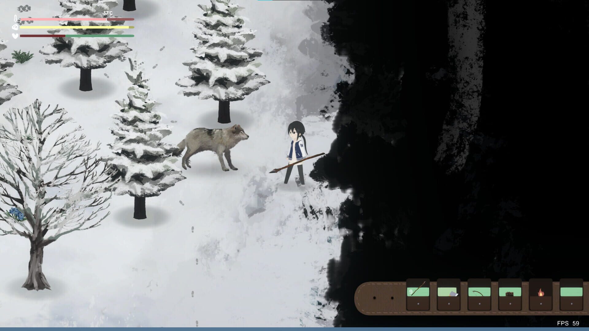 Survival in Snow - Screenshot