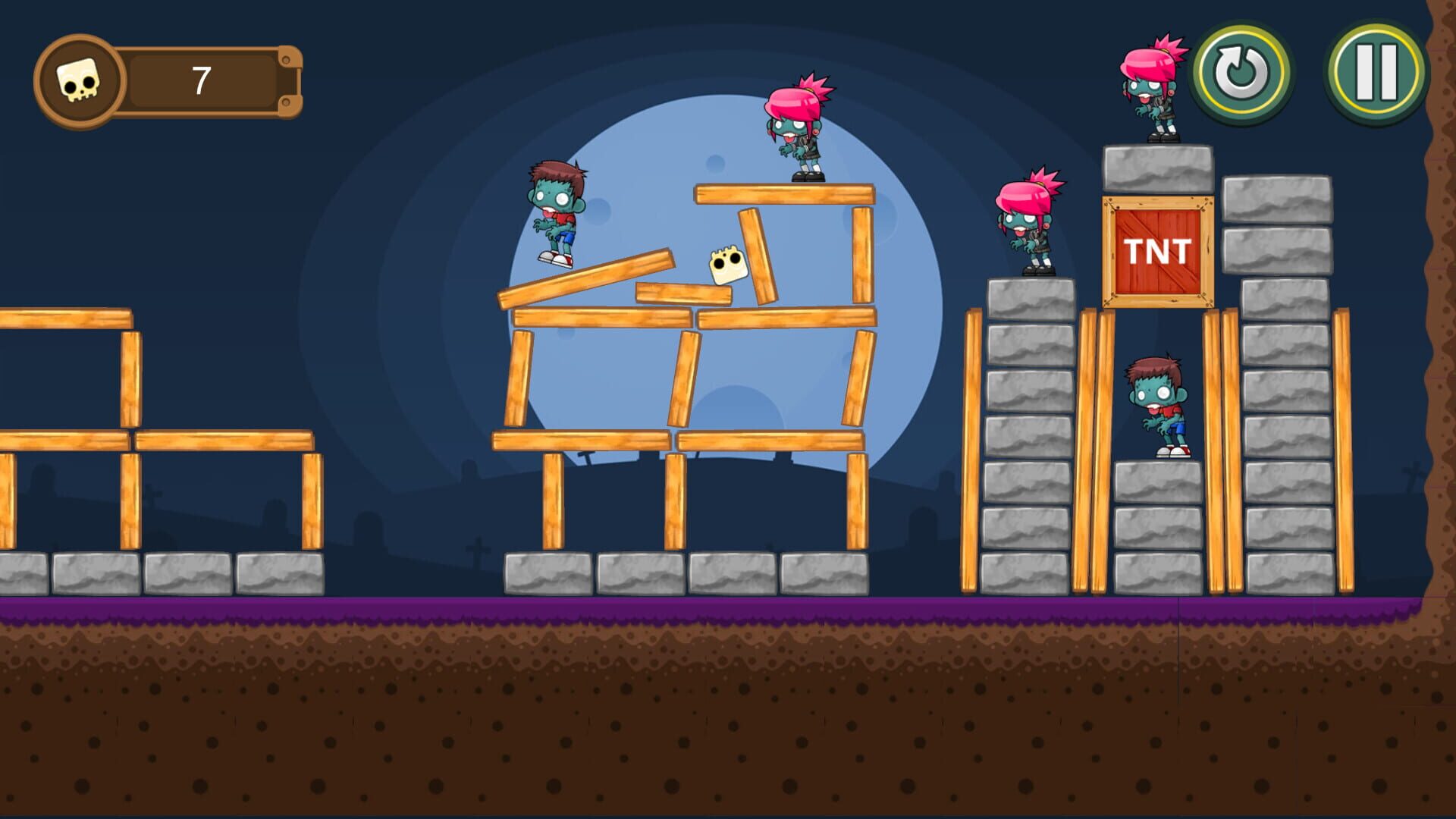 Destroy All Zombies - Screenshot