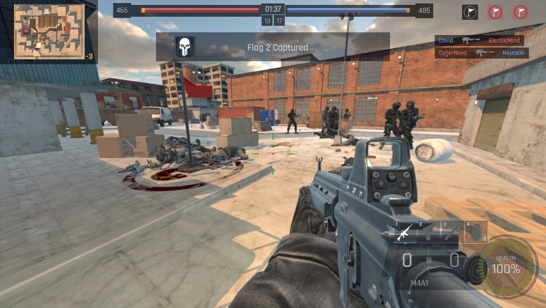 Bullet Time Battle - Screenshot