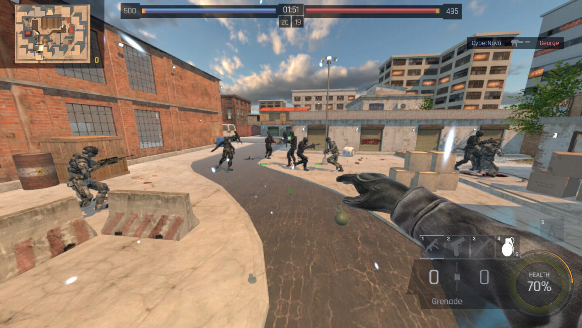 Bullet Time Battle - Screenshot
