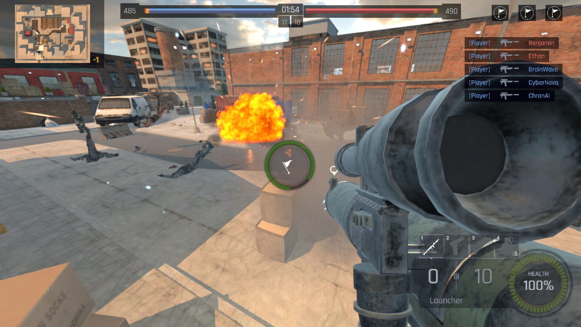 Bullet Time Battle - Screenshot