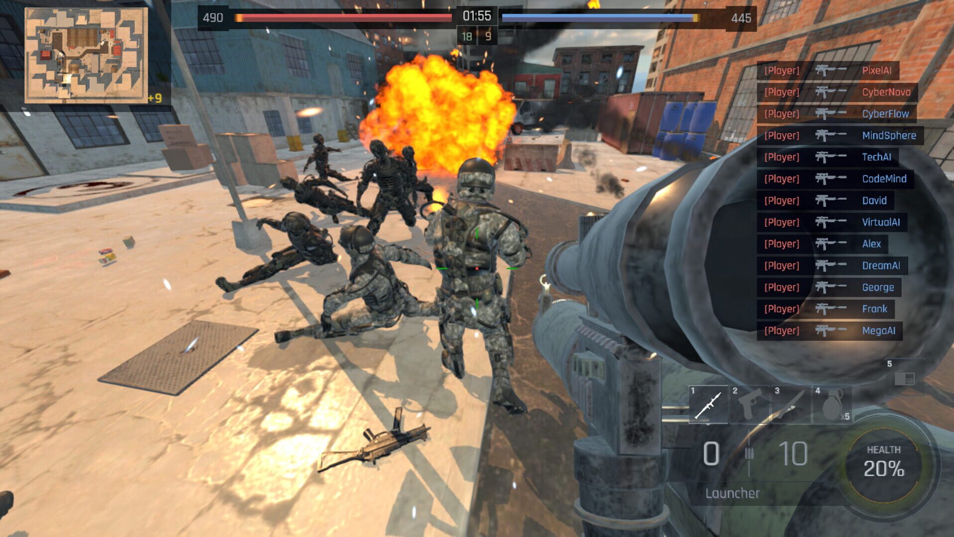 Bullet Time Battle - Screenshot