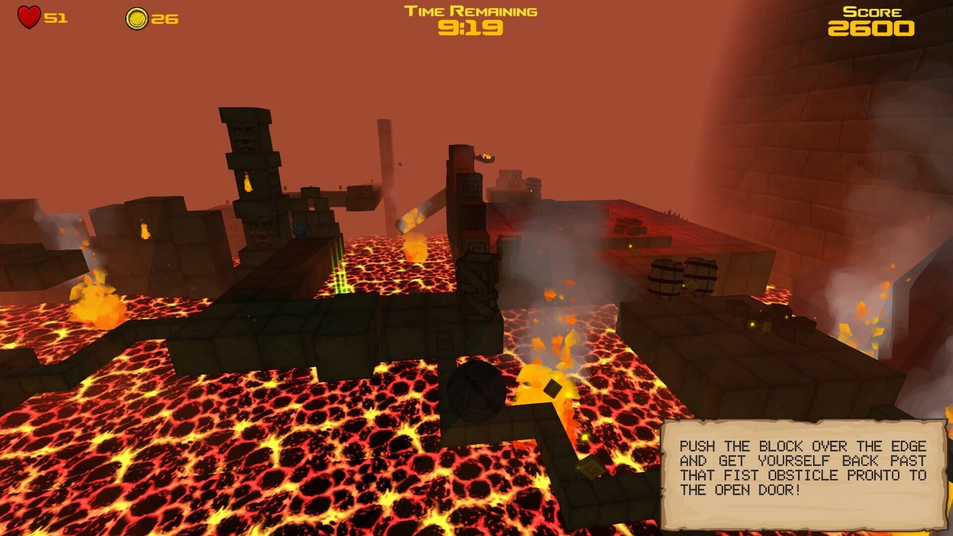 Inferno Quest: Journey Through the Lava Cavern - Screenshot