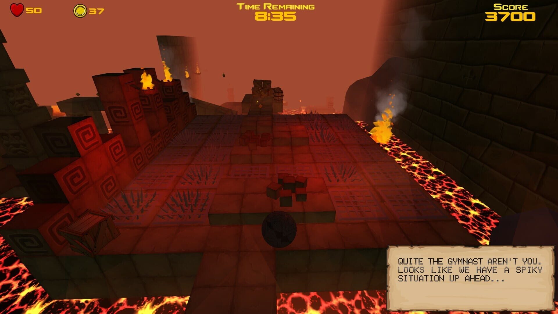 Inferno Quest: Journey Through the Lava Cavern - Screenshot
