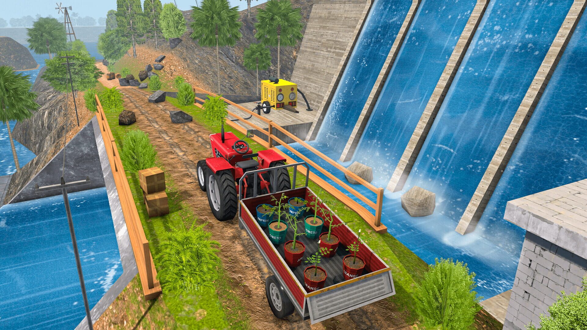 VR Tractor Farming - Screenshot