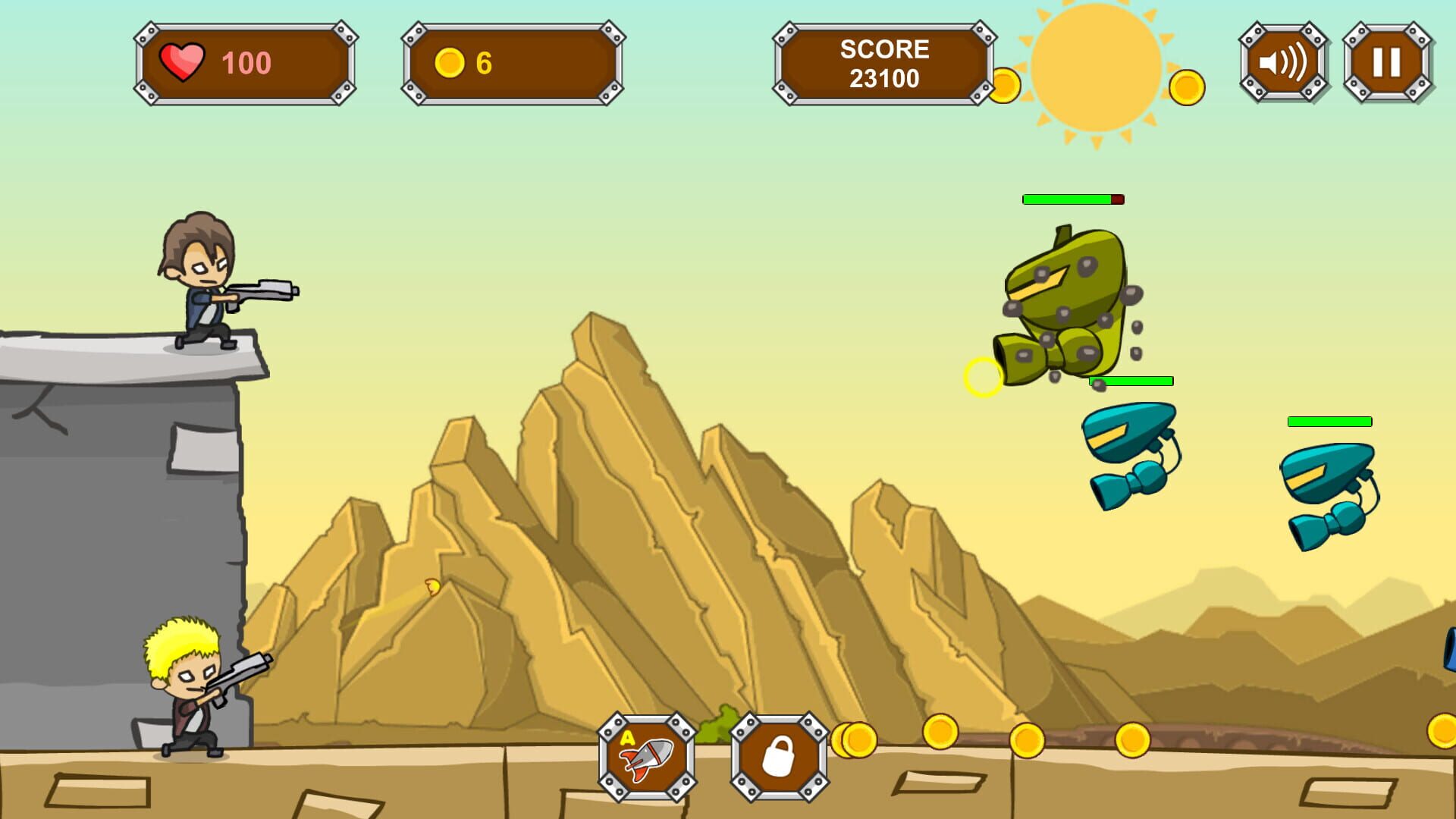 Aliens Tower Defense - Screenshot