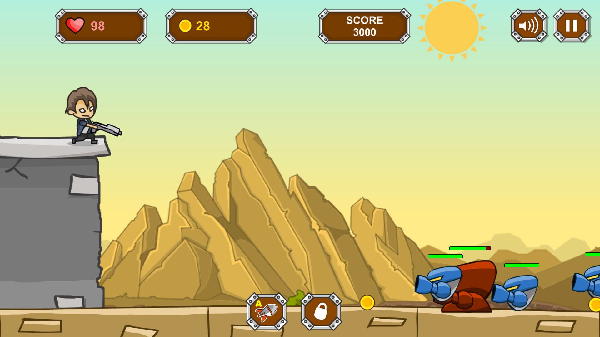 Aliens Tower Defense - Screenshot