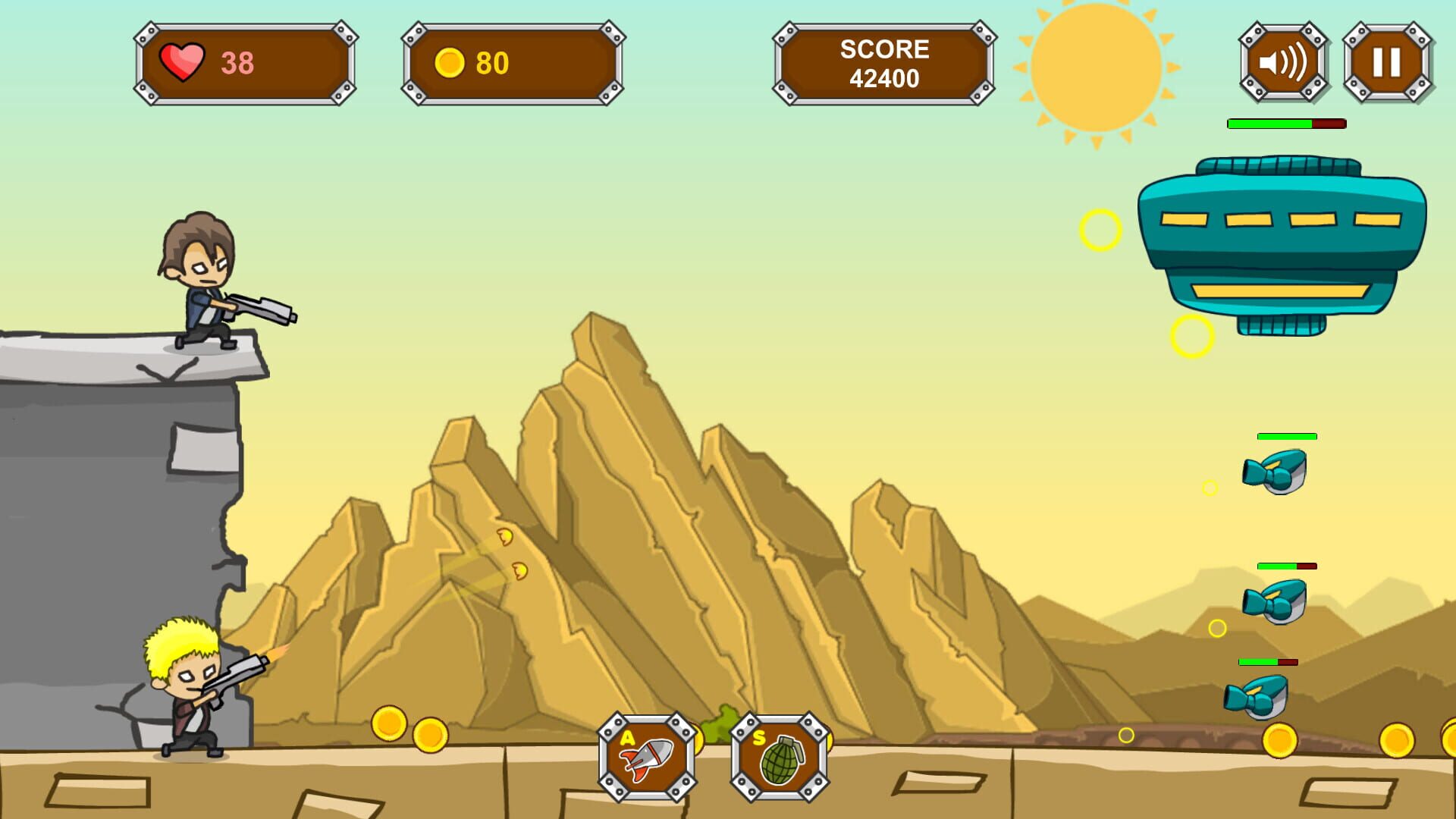Aliens Tower Defense - Screenshot