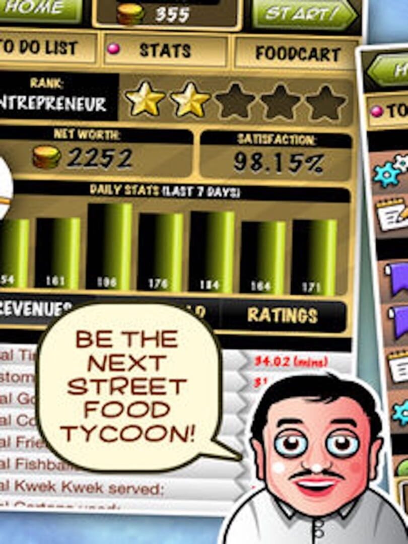Street-food Tycoon Chef Fever: World Cook-ing Star - Screenshot