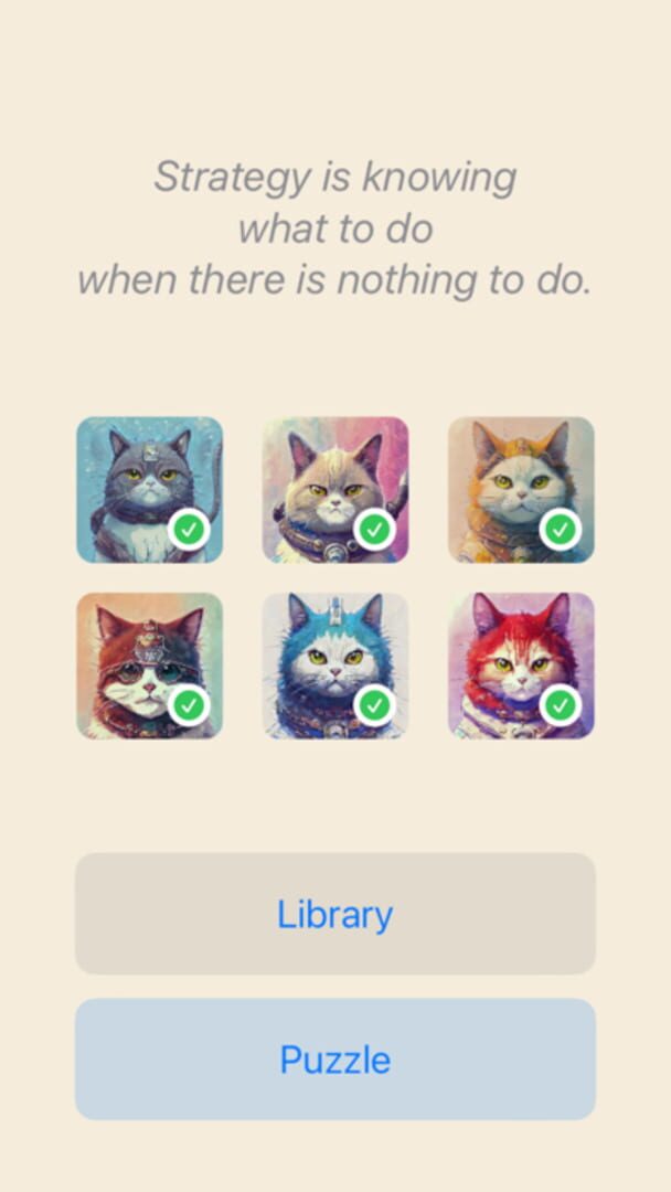 Chess Cats - Screenshot