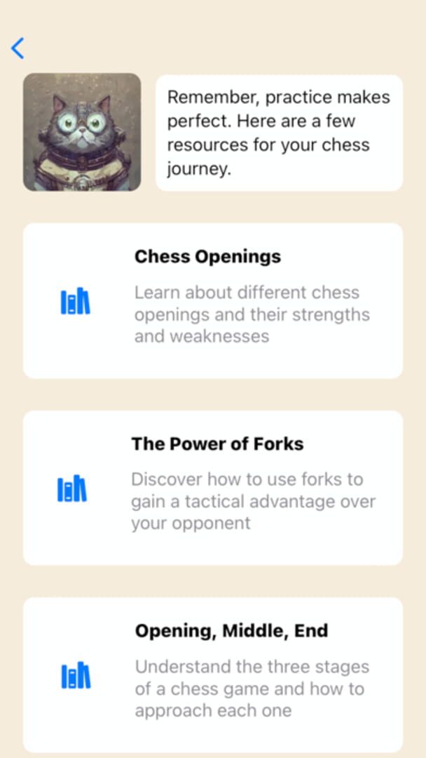 Chess Cats - Screenshot