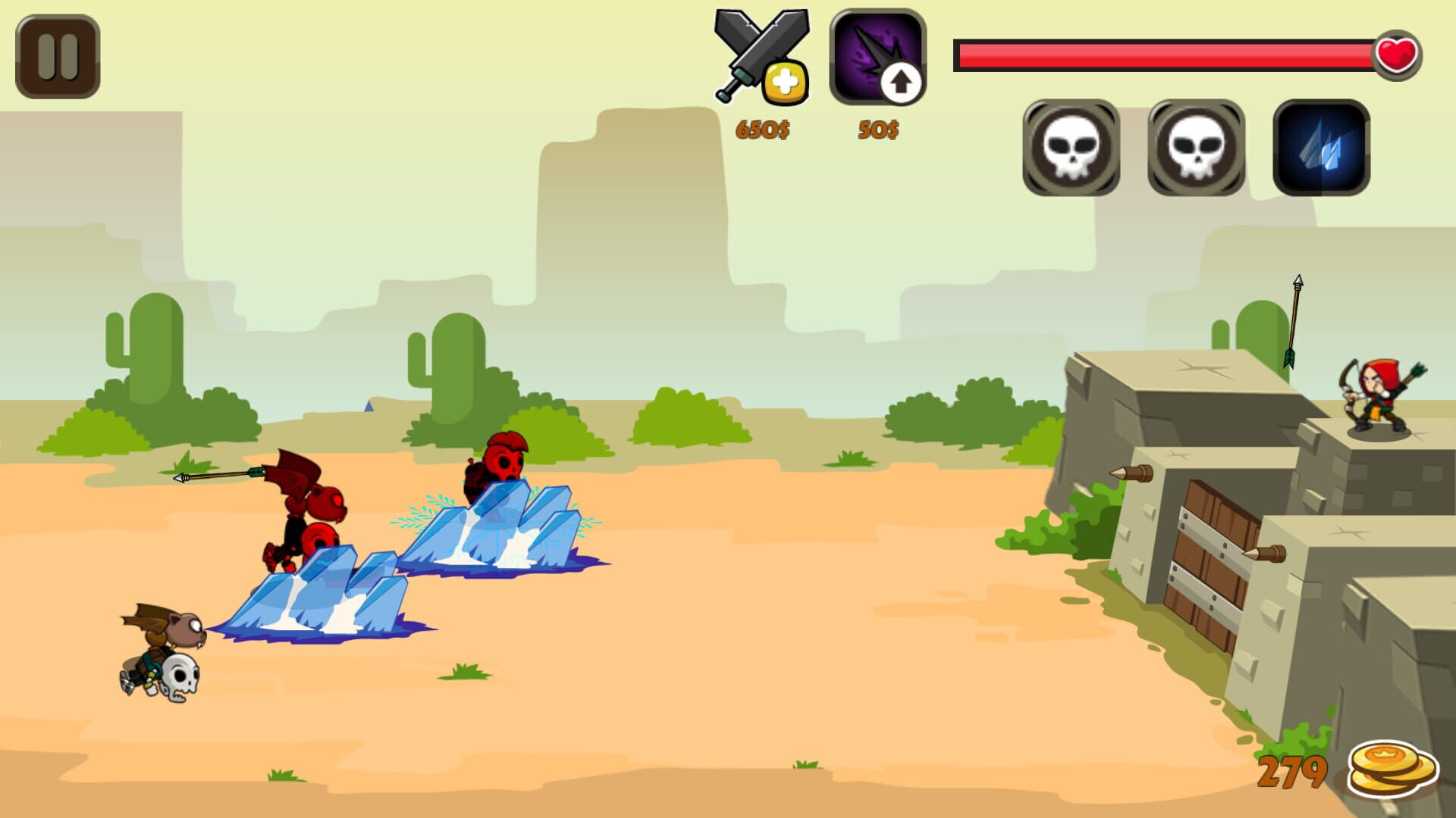 Enemies Defender - Screenshot