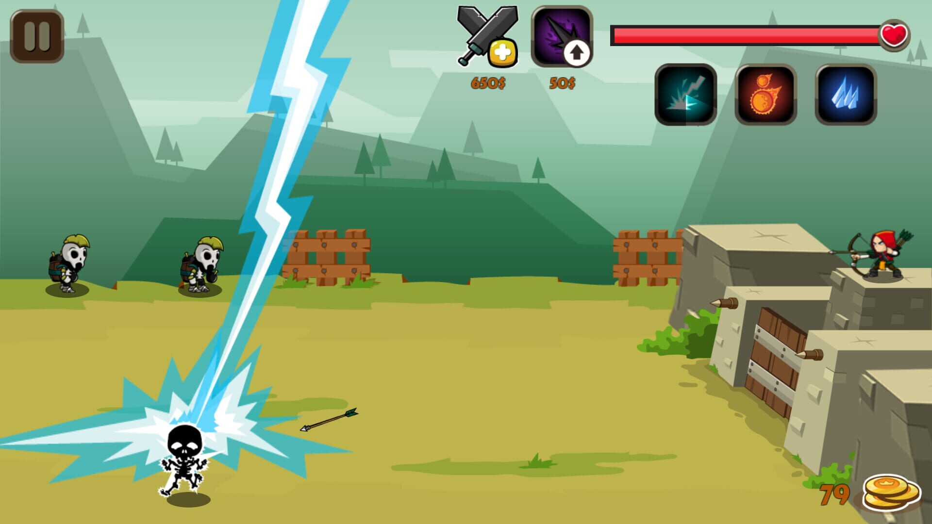 Enemies Defender - Screenshot