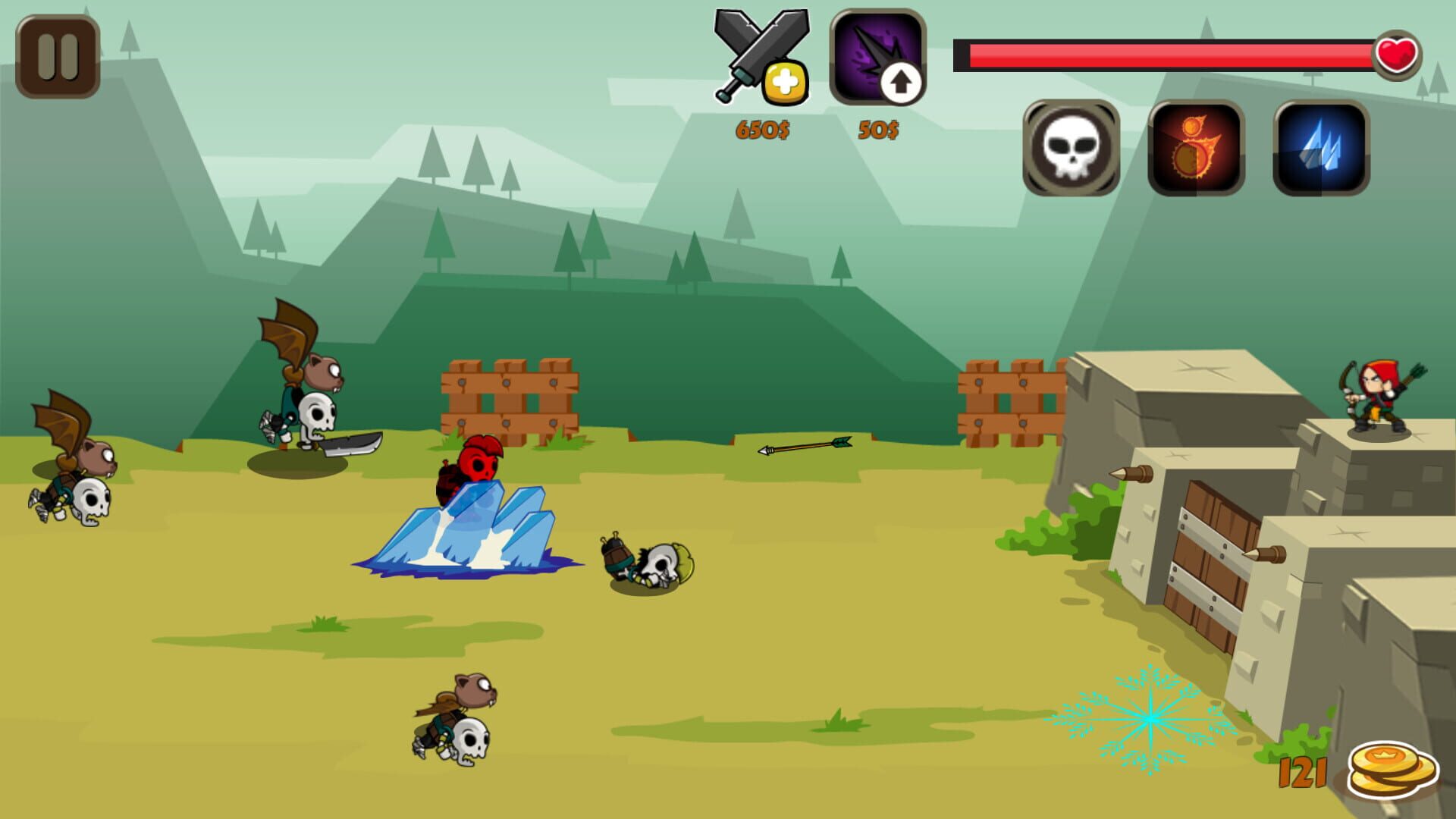 Enemies Defender - Screenshot