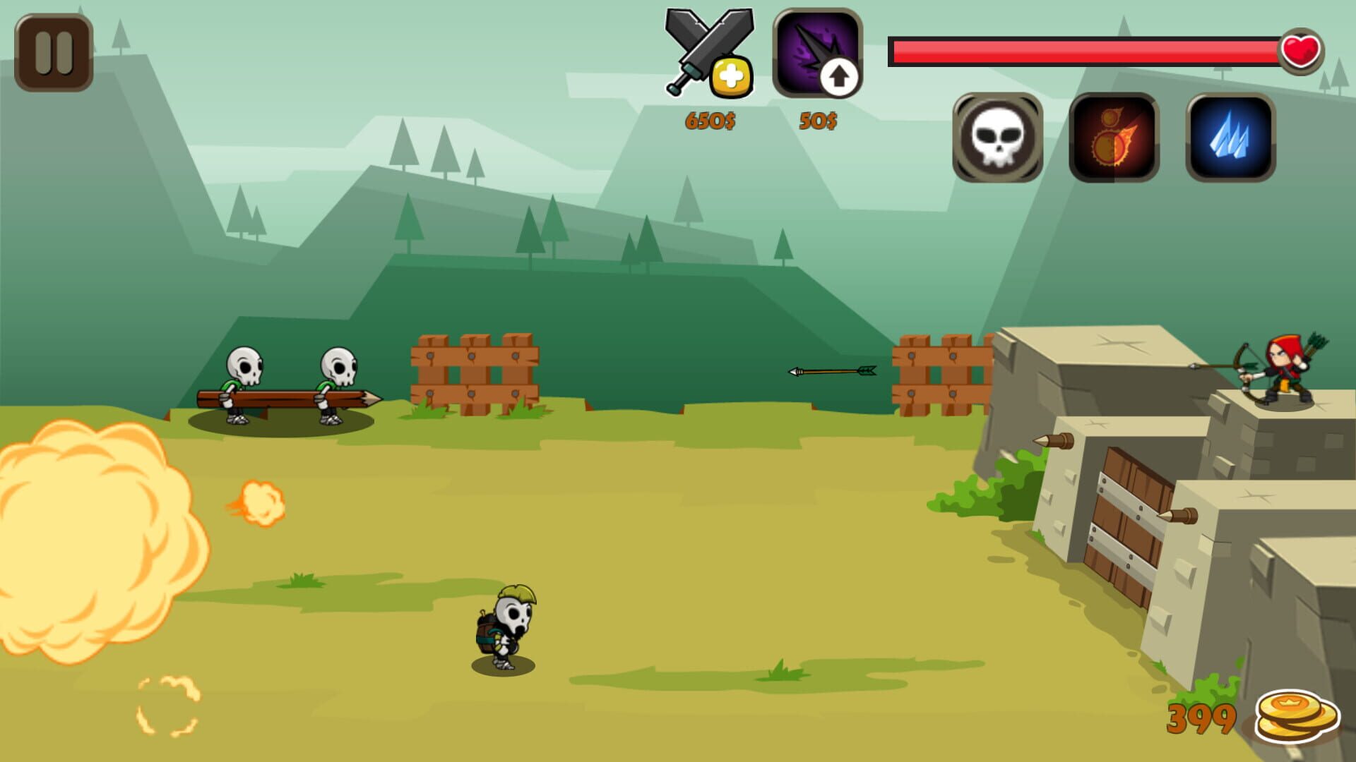 Enemies Defender - Screenshot